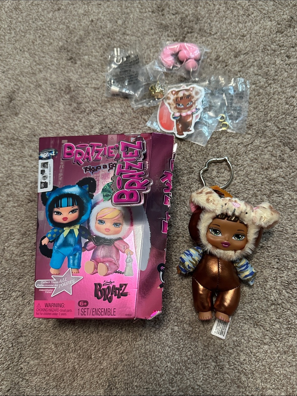 Bratziez Tokyo a Go Go Keychain - Sasha